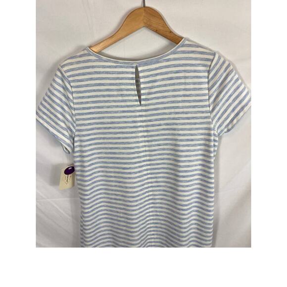 NWT St Johns Bay Striped Active Dress Size Small - Picture 5 of 6